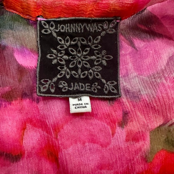 Johnny Was Lars 2 piece, silk blouse medium - Picture 9 of 9